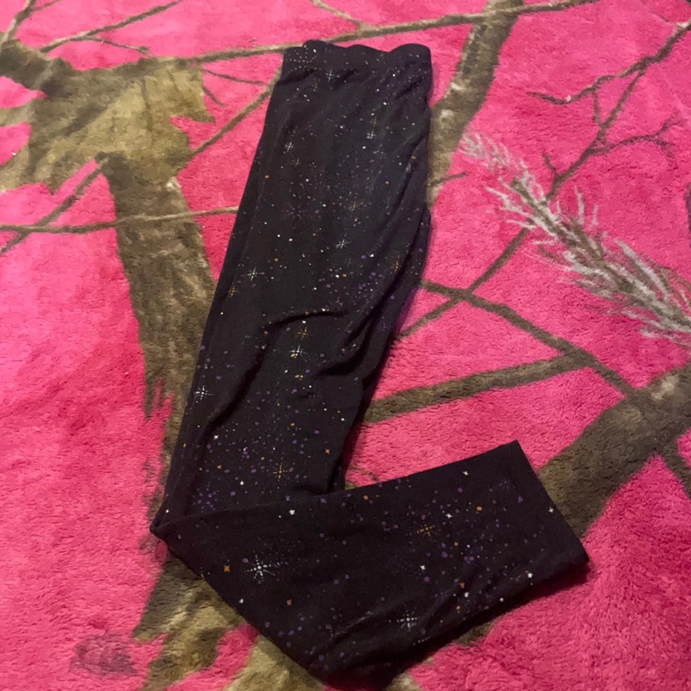 small womens galaxy leggings